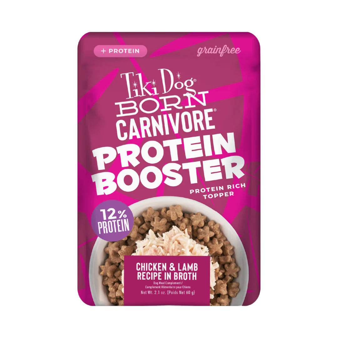 Tiki Dog Protein Booster Topper Chkn/Lamb 2.1oz - Image 1