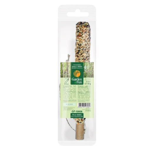 A&E Cages Vitapol Smakers Garden Fun Small Seed Food Stick For Wild Birds 1.76oz - Image 1