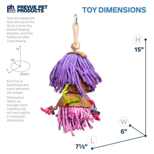 Prevue Pet Products Car Wash Bird Toy