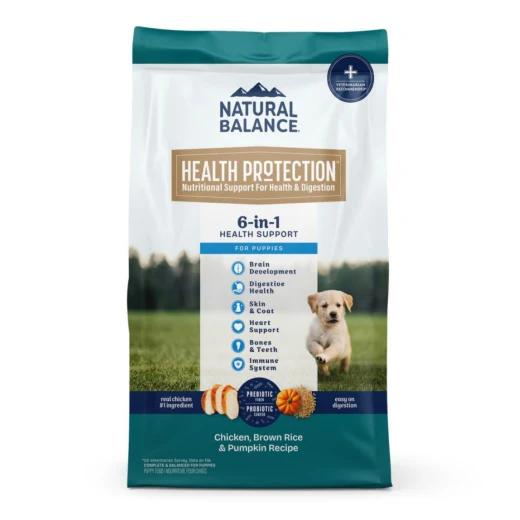 Natural Balance Pet Foods Puppy Dry Dog Food Chicken Rice & Pumpkin 4lb - Image 1