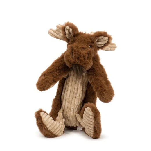 Hugglehounds Plush Dog Toy Rope X Brace Maple Moose 16in - Image 1