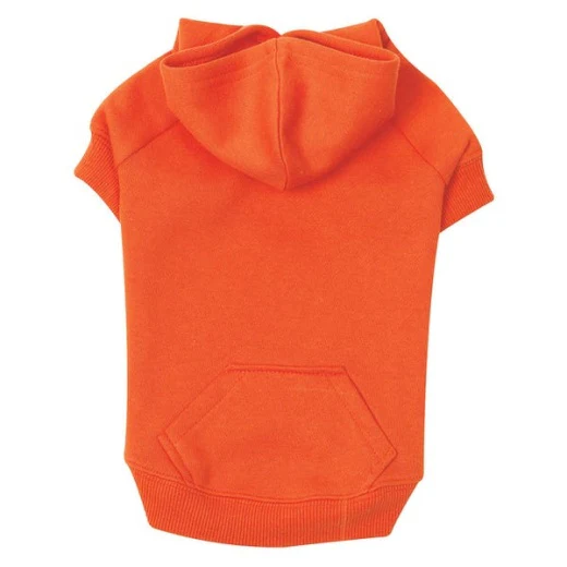 Petedge Zack & Zoey Basic Dog Hoodie eXtra Large Orange - Image 1