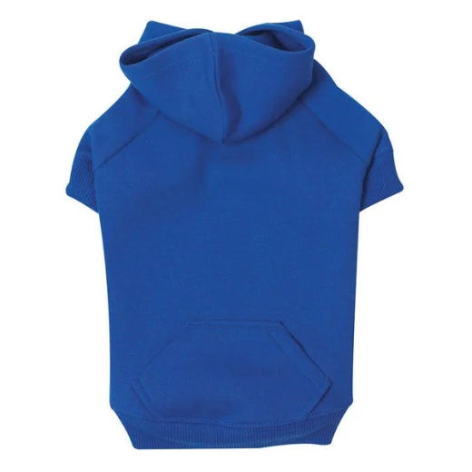 Petedge Zack & Zoey Basic Dog Hoodie Large Dark Blue - Image 1