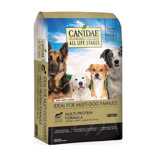 Canidae All Life Stages Multi-Protein Chicken, Turkey, Lamb & Fish Dry Dog Food, 5lb - Image 1