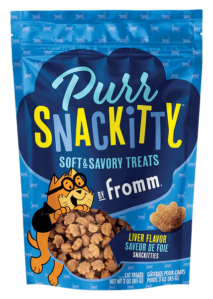 Fromm Purr Snackitty Sofft Cat Treats 3oz Liver - Image 1