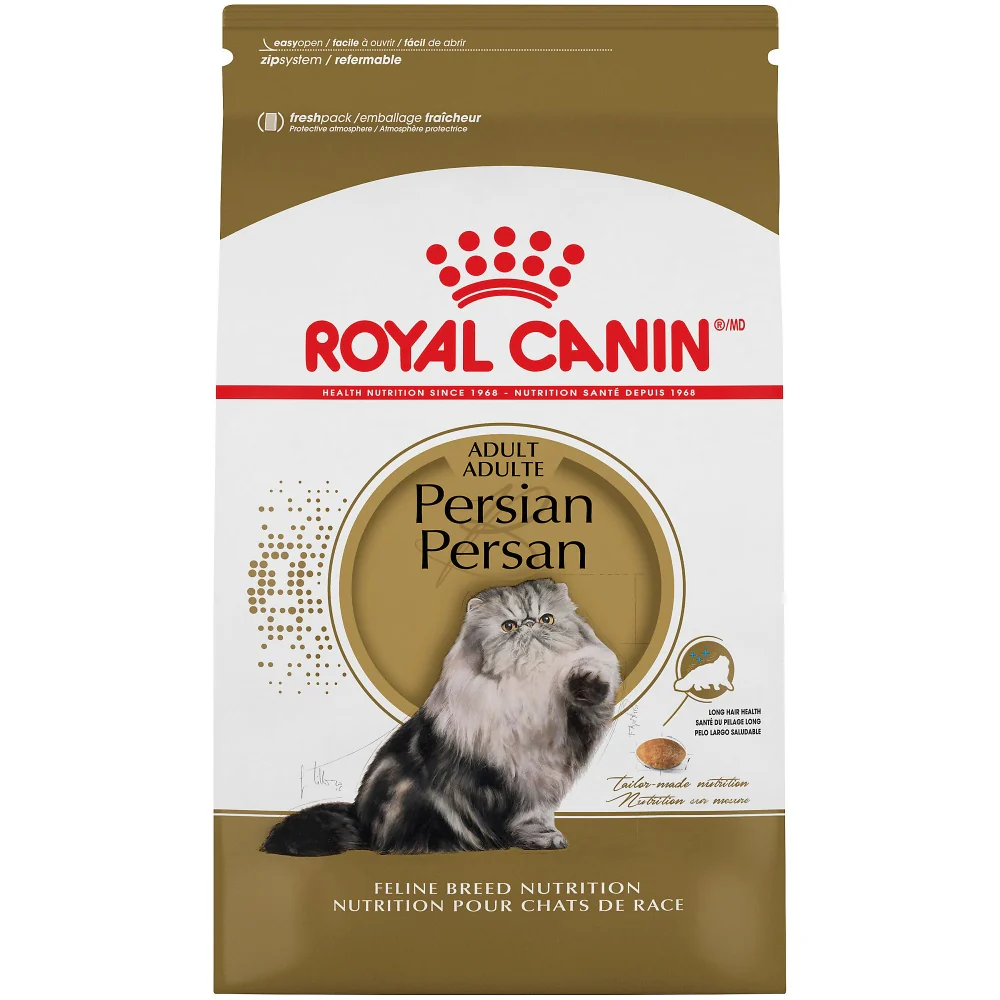 Royal Canin Feline Breed Nutrition Persian Dry Cat Food, 7 lb - Image 1