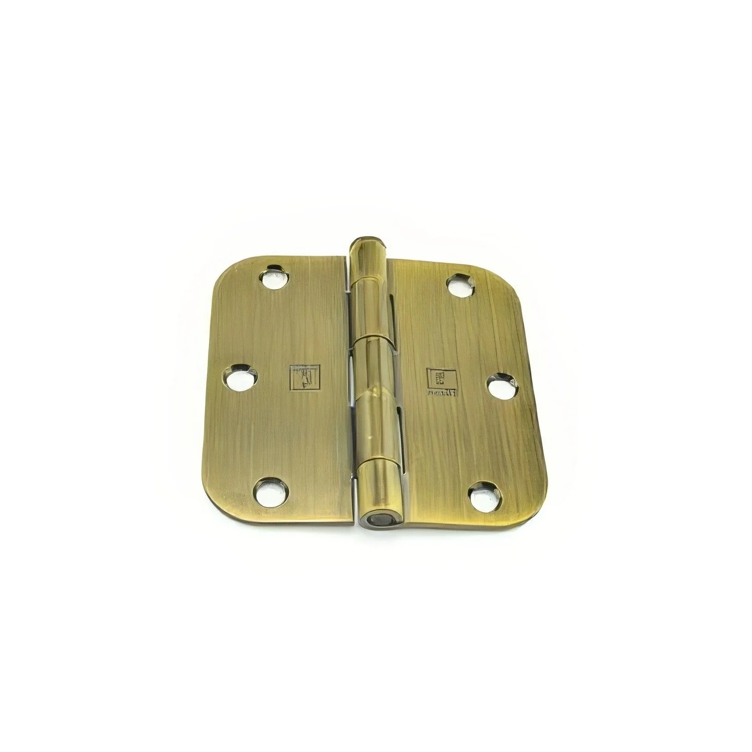 Hager RC1842312 3-1/2" Steel Full Mortise Hinge with 5/8" Radius Corners - Image 1