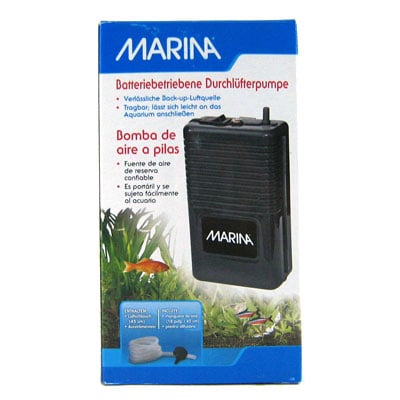 Marina Battery-Operated Air Pump  Black - Image 1