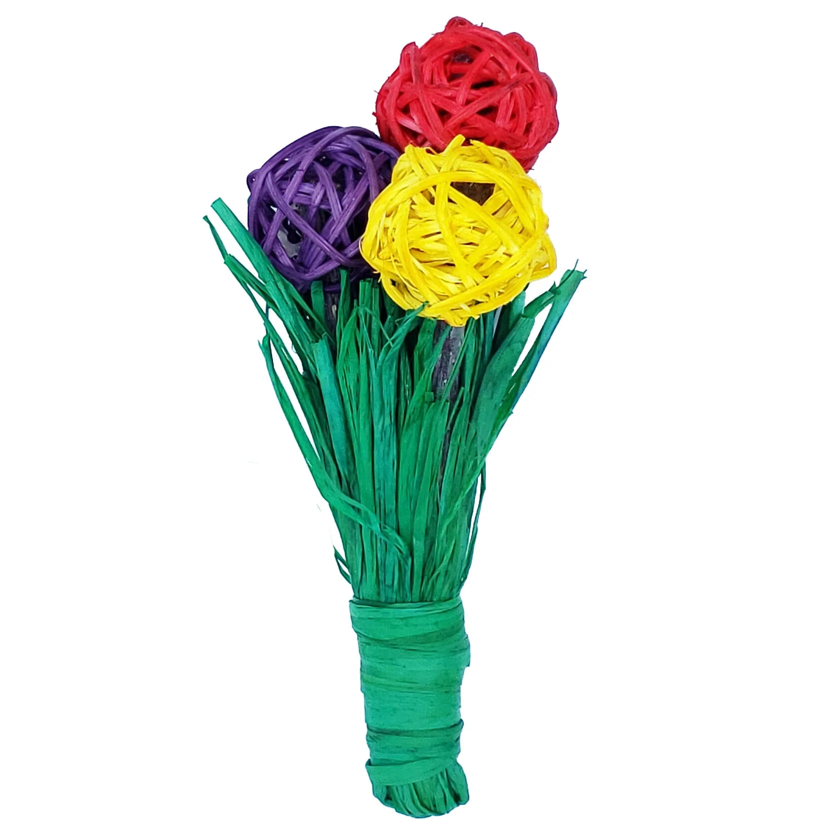 A & E Cages Nibbles Chewy Blooms Small Animal Chew Toy - Image 1