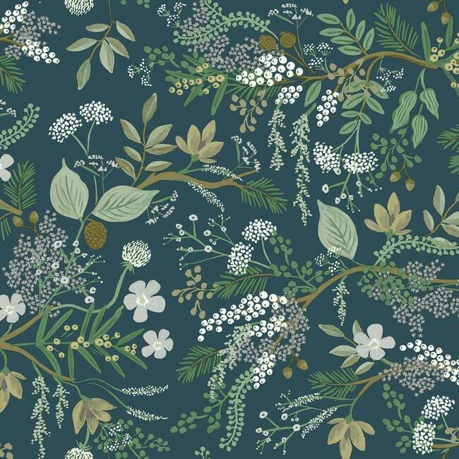 Forest Garden Wallpaper, Evergreen - Image 2