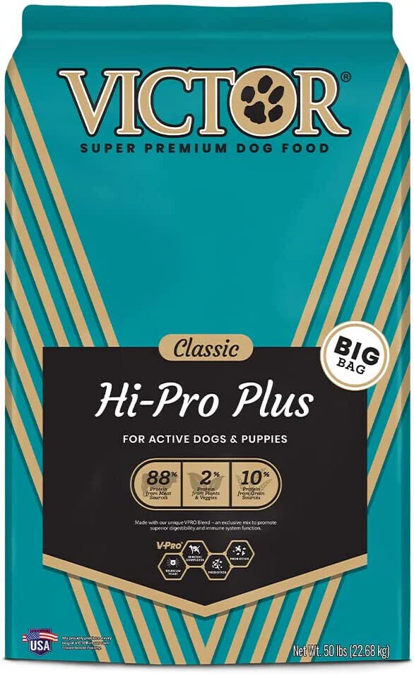 Victor Super Premium Dog Food – Hi-Pro Plus Dry Dog Food – 30% Protein,  50lbs - Image 1