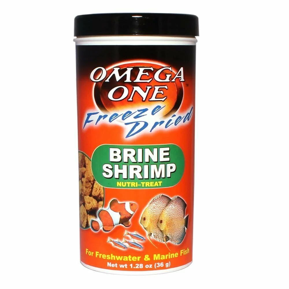 Omega One Freeze-Dried Brine Shrimp Nutri-Treat - 1.28 oz - Image 1