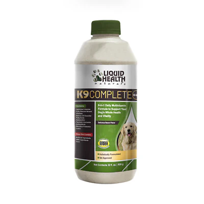 K9 Liquid Health 32oz 8 in 1 Multivitamin - Image 1