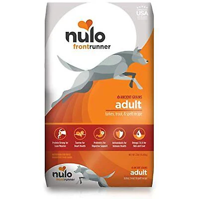Nulo Frontrunner Turkey, Trout, & Spelt Dry Dog Food, 23 lb - Image 1