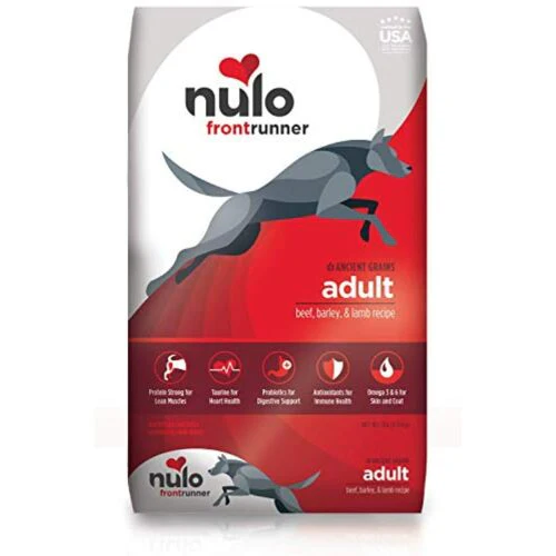 Nulo Frontrunner Beef, Barley, & Lamb Dry Dog Food, 11 lb - Image 1