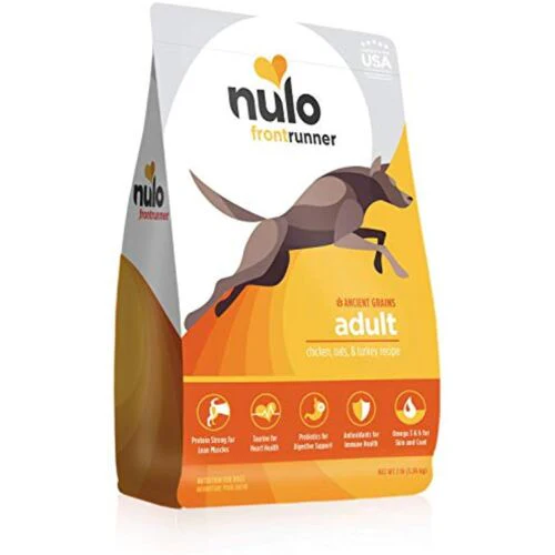 Nulo Frontrunner Dry Dog Food for Adult Dogs - Grain Inclusive Recipe with - Image 1