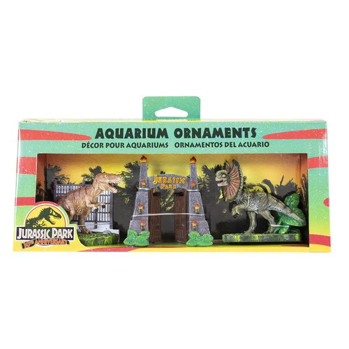 Penn Plax Jurassic Park Aquarium Ornament 3pk Small - Image 1