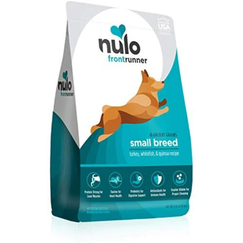 Nulo Frontrunner Small Breed Dog Food with Turkey, Whitefish & Quinoa, 3 lbs - - Image 1
