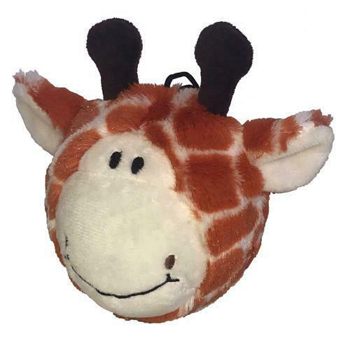 Petlou Squeaky Giraffe Ball Dog Toy - Image 1