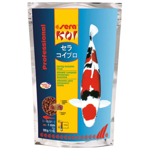 Sera 7011 Koi Professional Spring/autumn 1.1 Lb 500g Pet Food One Size - Image 1