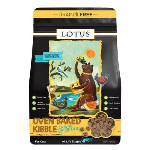 Lotus Cat Grain Free All Life Stages Chicken 2.2Lb - Image 1