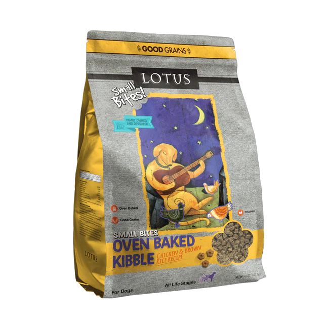 Lotus Small Bites Chicken Adult Recipe Dry Dog Food 5lb - Image 1