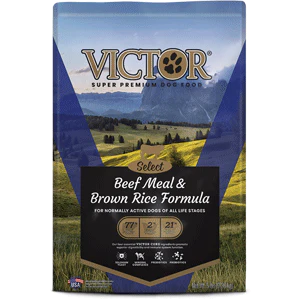 Victor Select Beef & Rice Dry Dog Food  15 lb - Image 1