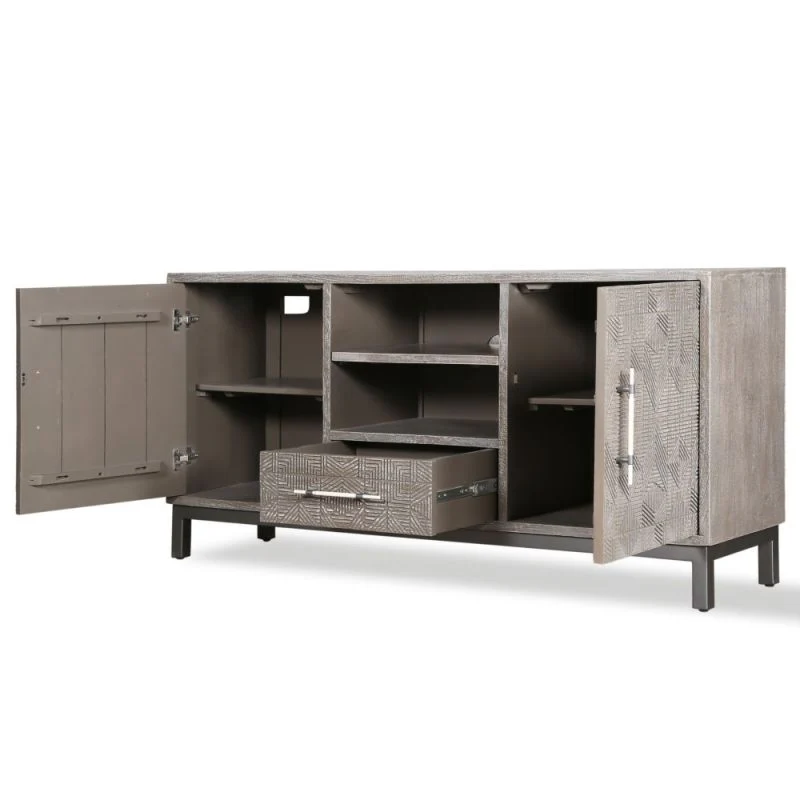 SER#M66 Parker House - Crossings Serengeti 66 in. TV Console - Image 2
