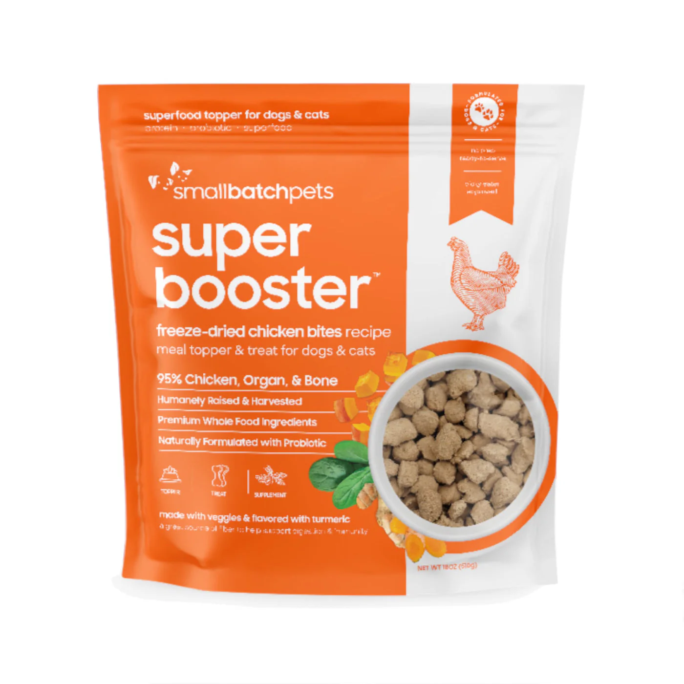 Smallbatch Super Booster Chicken Bites 7oz - Image 1