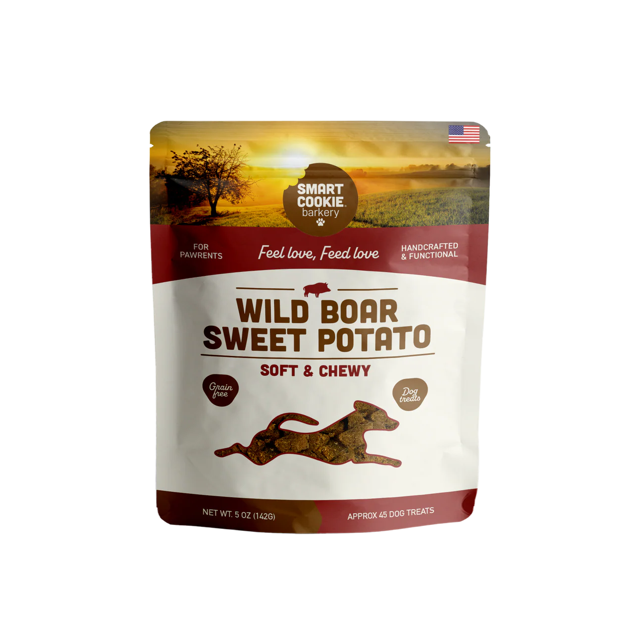 Smart Cookie Barkery Regional Bites – Texas Hill Country Wild Boar & Sweet Potato 5oz
