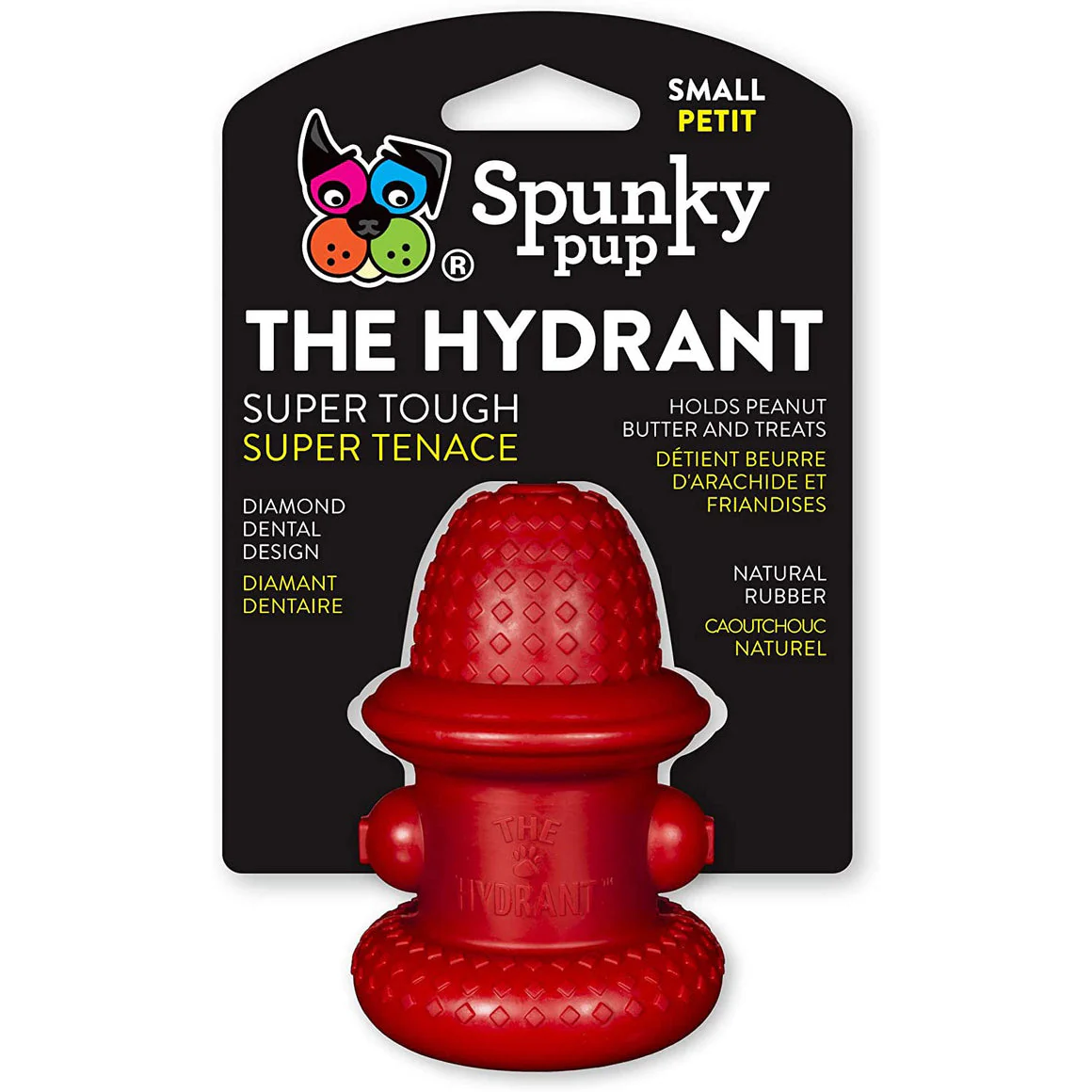 Spunky Pup Double Wall Hydrant Large Dog Toy - Image 1