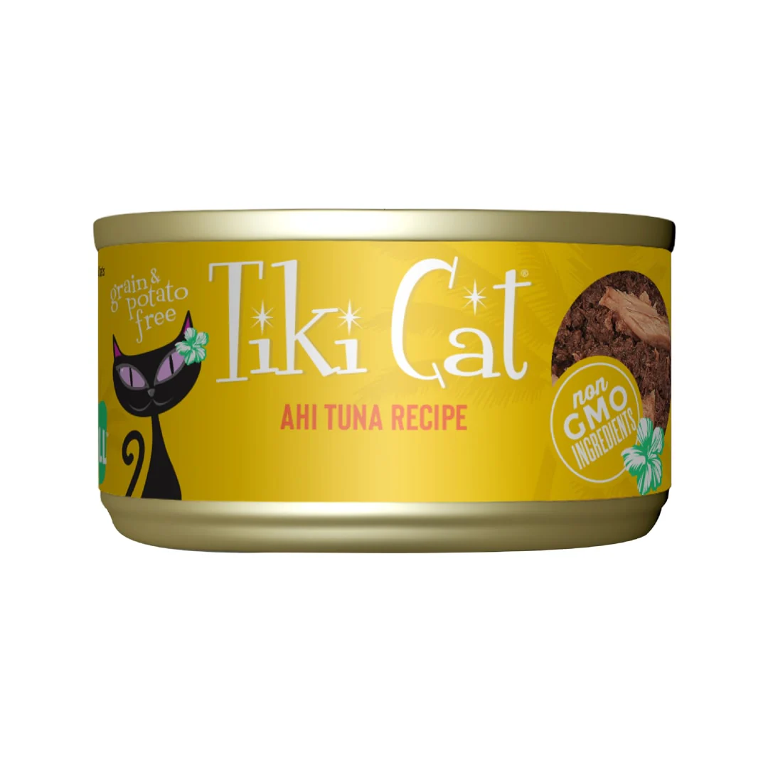 Tiki Cat Grill Wet Cat Food Ahi Tuna 2.8oz Can - Image 1