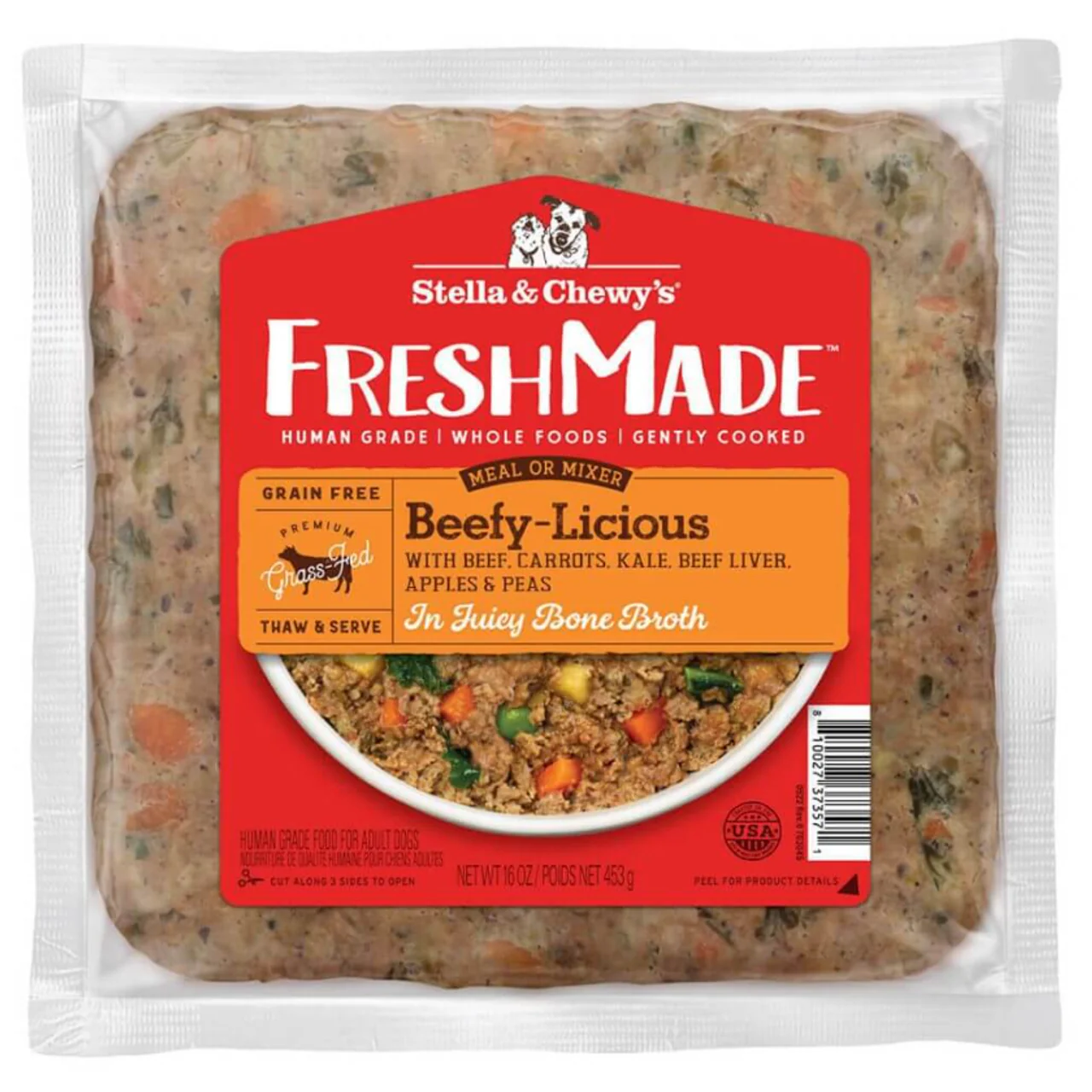 Stella & Chewy’s Freshmade Beefy-Licious, 16 oz
