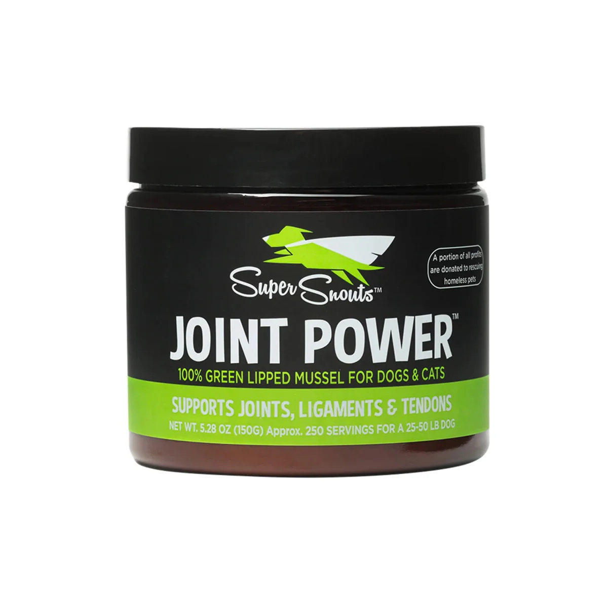 Super Snouts Joint Power Green Lipped Mussel Supplement 2.64oz - Image 1