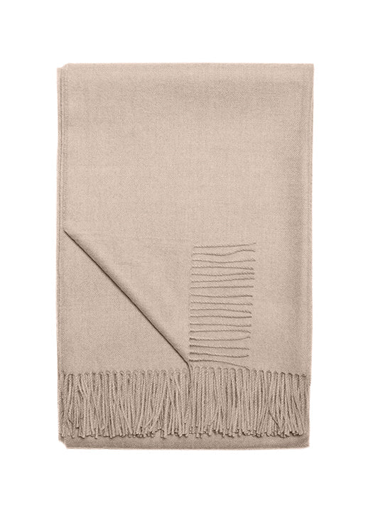 Tan Alpaca Blanket