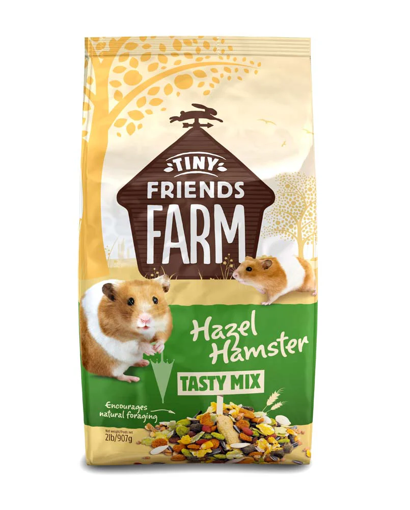Tiny Friends Farm Hazel Hamster Tasty Mix Dry Food 2 lb - Image 1