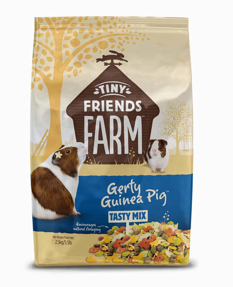 Tiny Friends Farm Gerty Guinea Pig Tasty Mix Dry Food 5.5 lb - Image 1