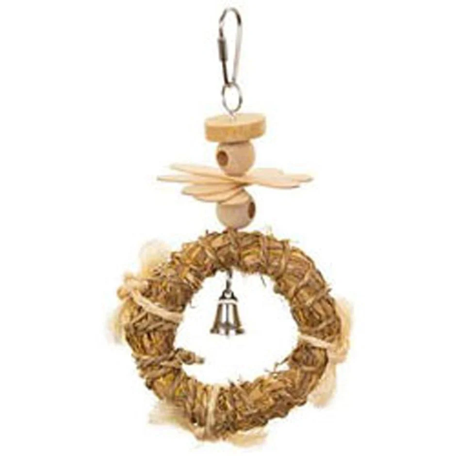 Prevue 62557 Natural Crown Bird Toy - Image 1
