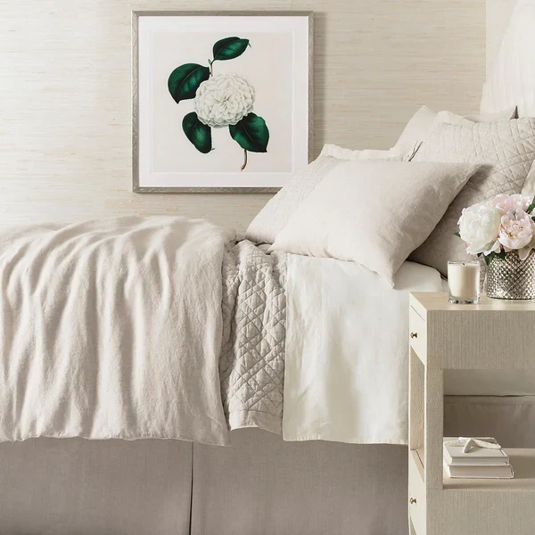 Lush Linen Natural Duvet Cover - Image 3