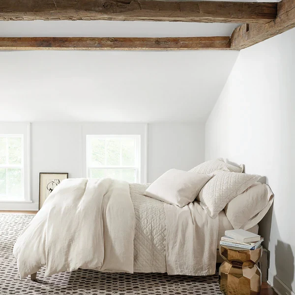 Lush Linen Natural Duvet Cover - Image 1