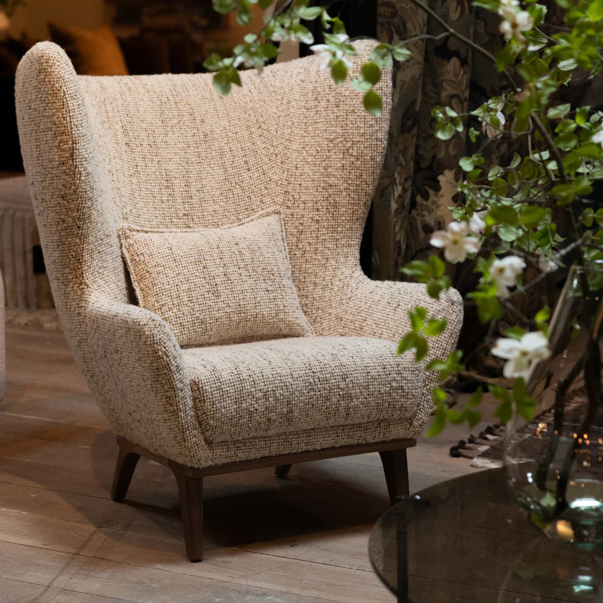Gemma Tall Wing Chair - Image 2