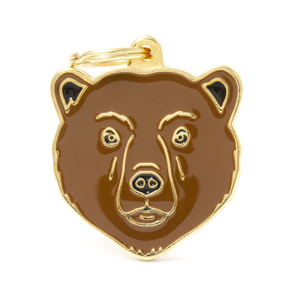 My Family ID Wild Bear ID Tag - Image 1