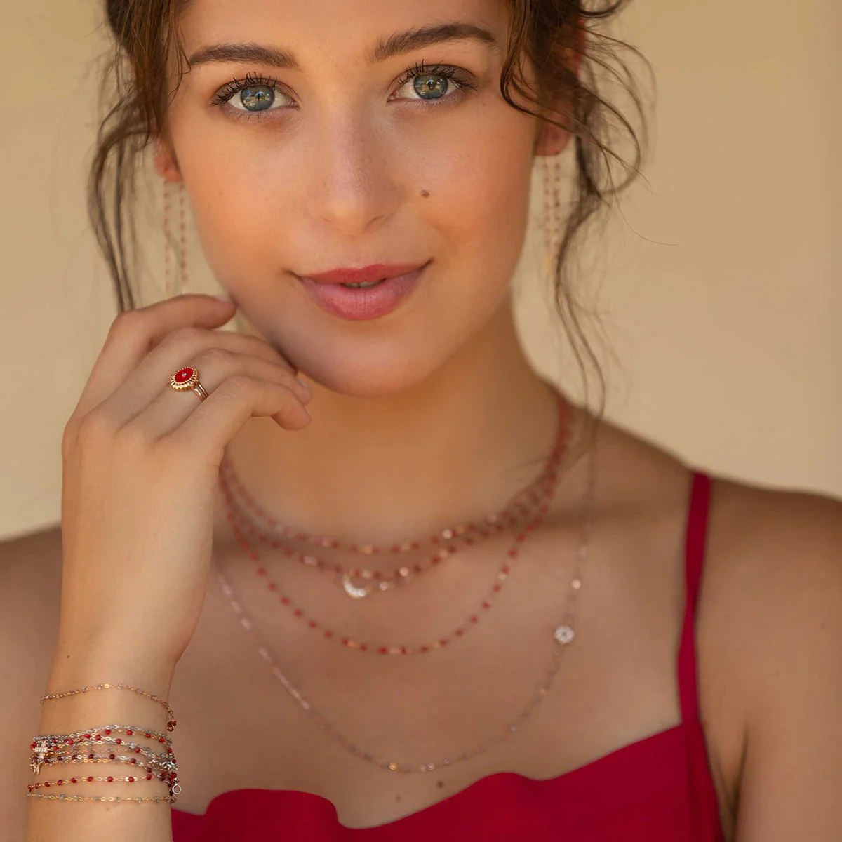 gigiCLOZEAU Classic Bracelet - Bordeaux - Image 2