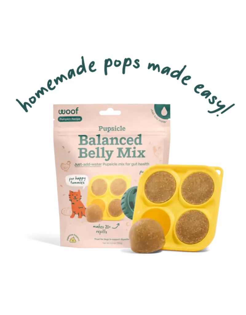 Woof! Dog Pupsicle Balanced Belly Mix 5.5oz - Image 1