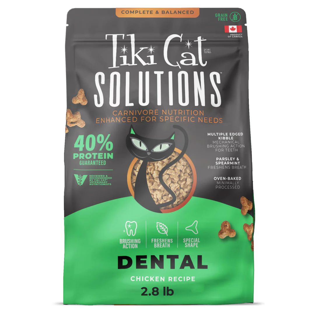 Tiki Cat Solutions Dental Chicken 2.8 lb - Image 1