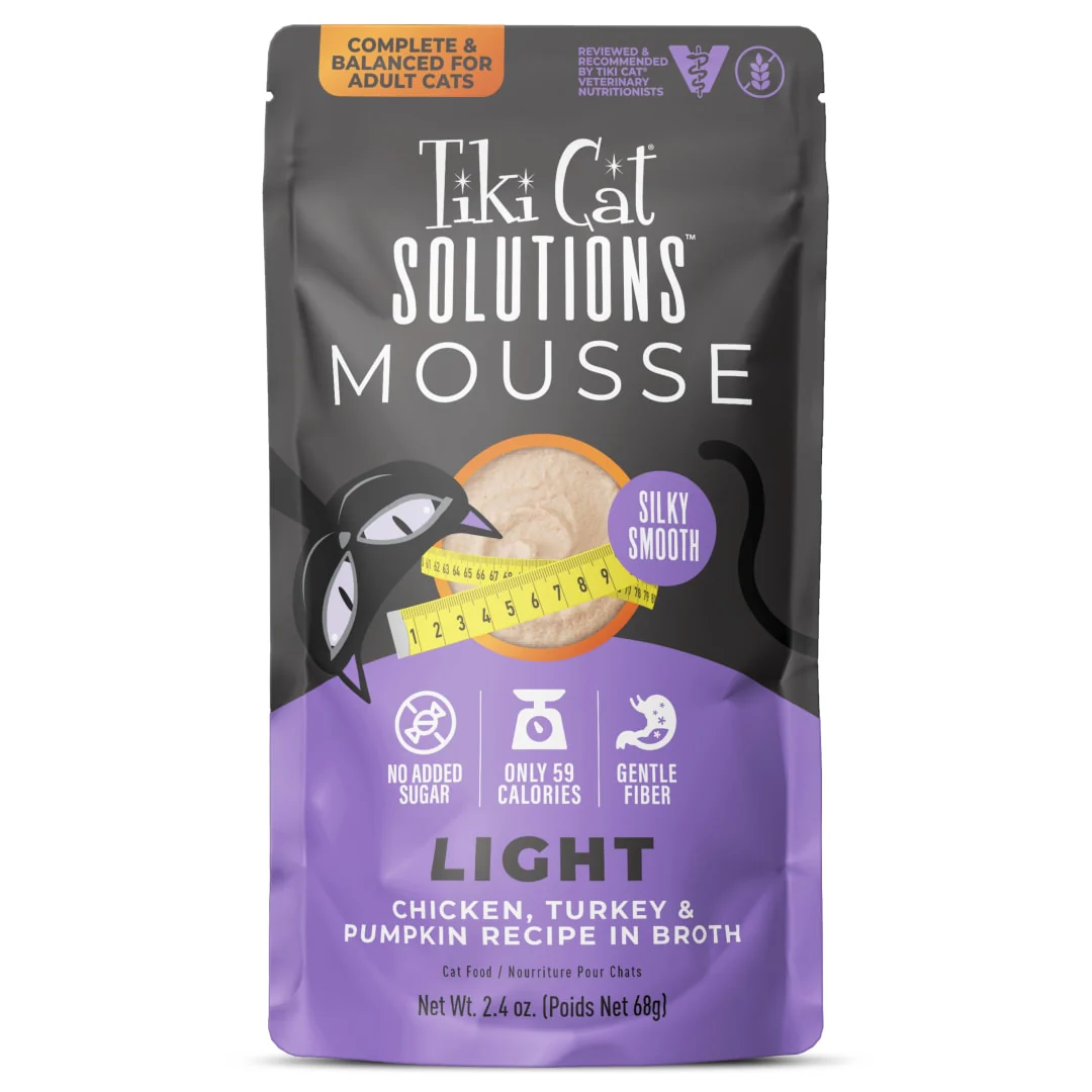 Tiki Cat Special Light Wet Cat Food Chicken Turkey & Pumpkin 2.4oz Pouch - Image 1