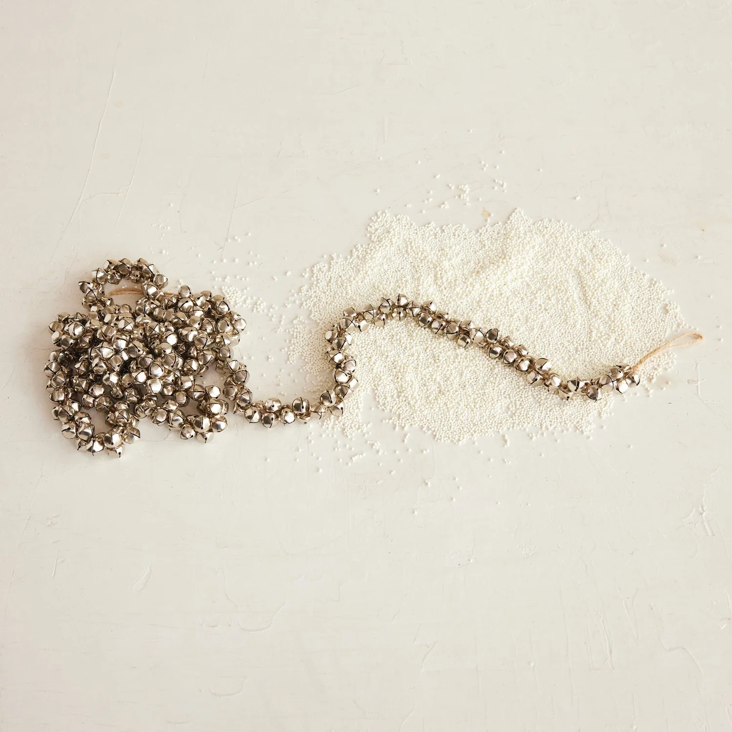 Metal Jingle Bell Garland on Jute Cord - Image 2