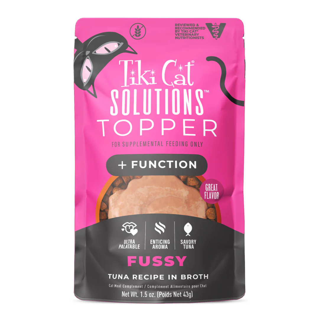 Tiki Cat Born Carnivore Functional Topper Fussy 1.5oz - Image 1
