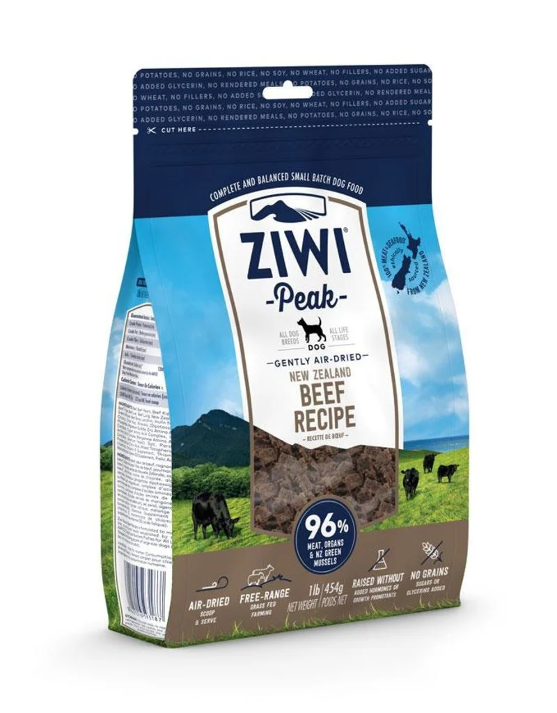 ZiwiPeak Air-Dried Dog Food Beef 8.8 lb - Image 1